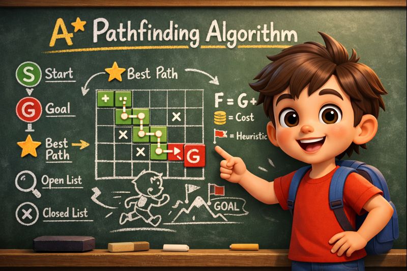 用python演示A星算法